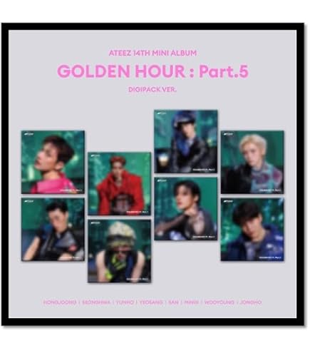 Amazon.com: A-TEEZ GOLDEN HOUR : Part.4 [DIGIPACK Ver.] 13th Mini